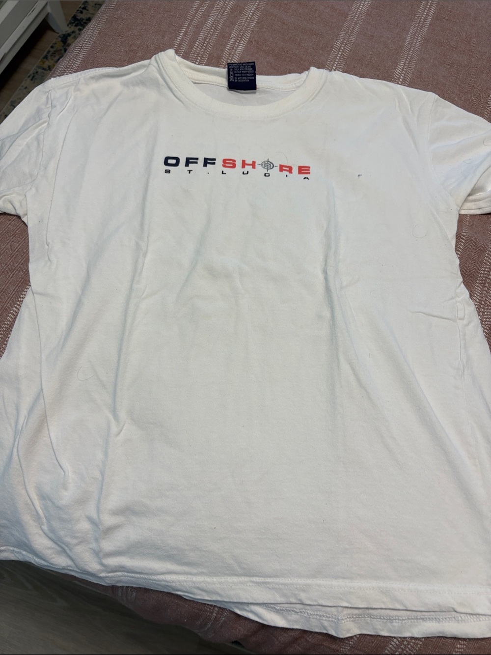 Short Sleeve Logo Tee - White